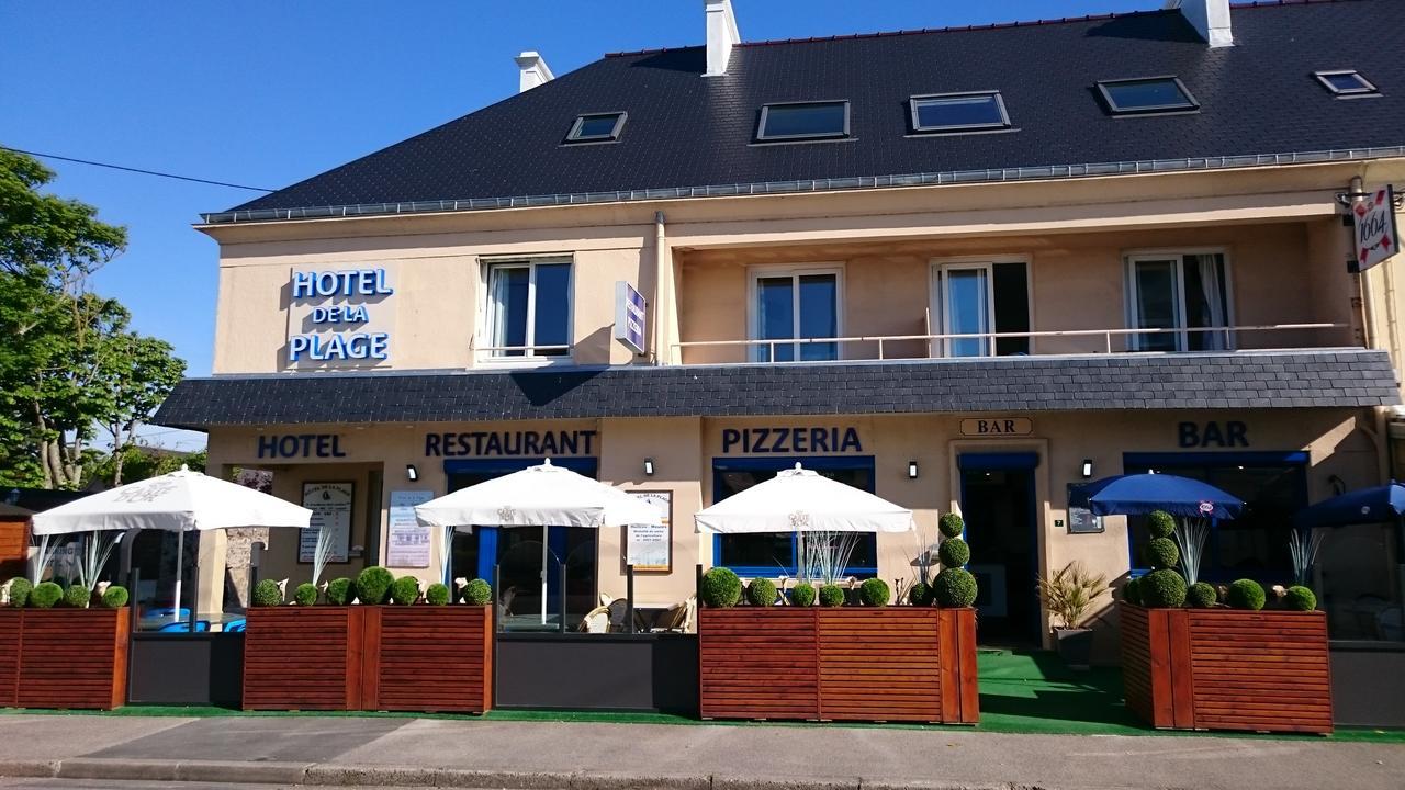 Hotel De La Plage Quinéville Εξωτερικό φωτογραφία