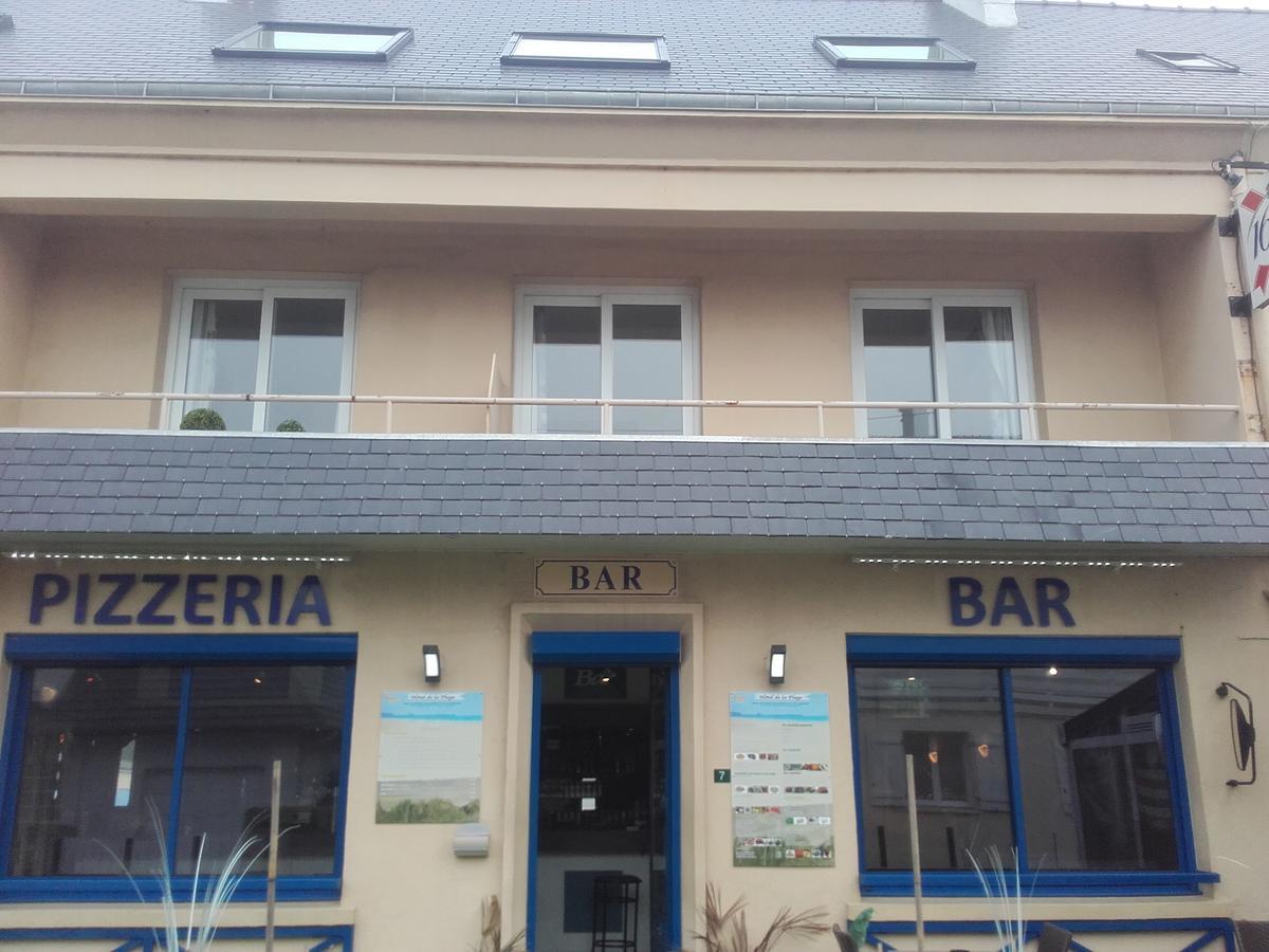 Hotel De La Plage Quinéville Εξωτερικό φωτογραφία